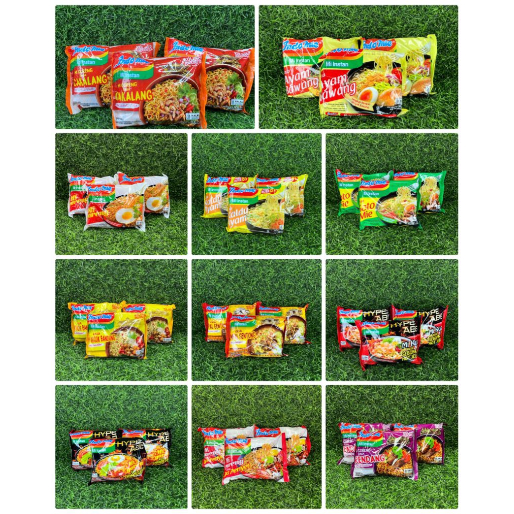 

Indomie Rebus Kuah Goreng Aneka Rasa