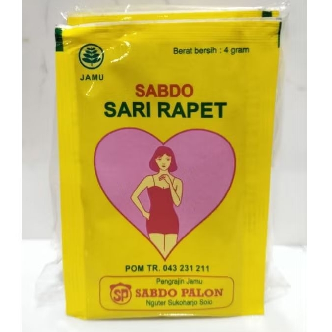 

Jamu Sari Rapet Serbuk - Sabdo Palon isi 10 sachet