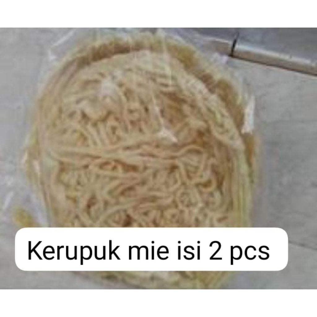 

kerupuk mie asinan