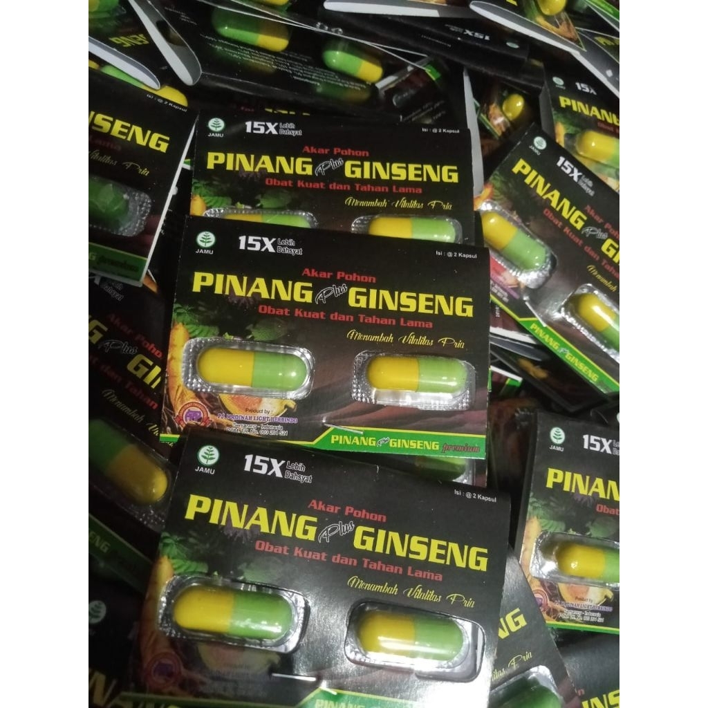 

pinang ginseng kapsul Original