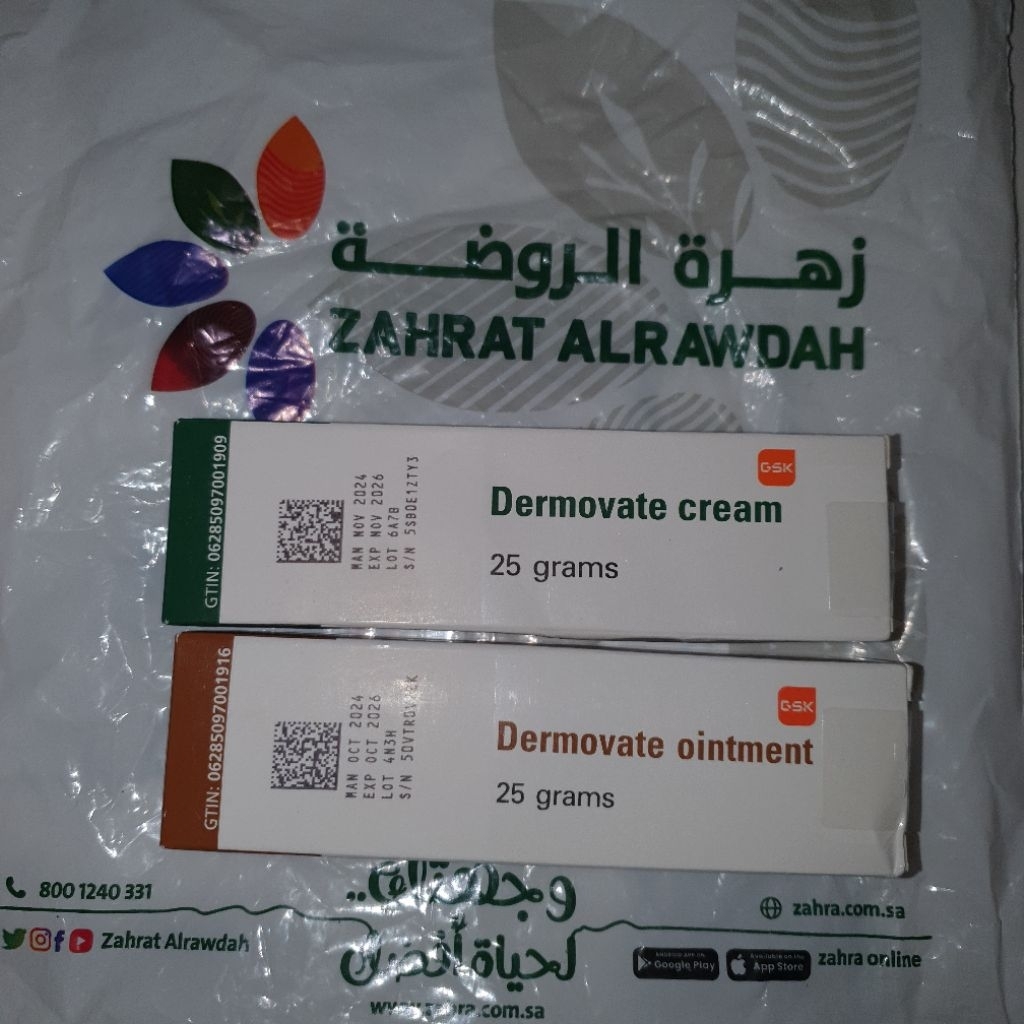 Dermovate Cream Original 100% Cream Penghilang Bekas Luka