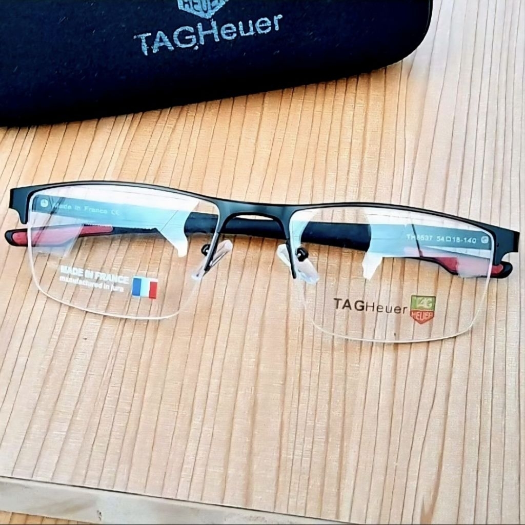 Frame Kacamata Pria Titanium Terlaris Model Sporty