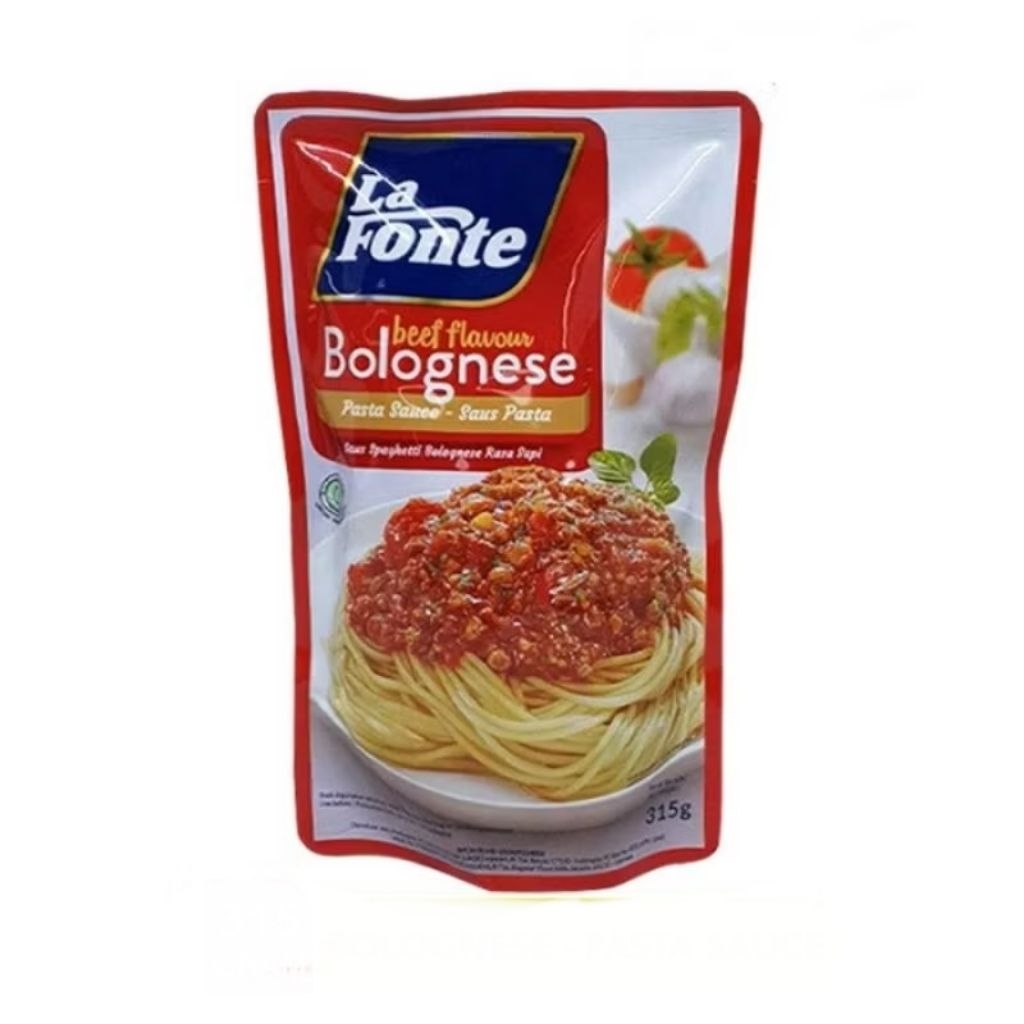 

Saus Spaghetti Bolognese Rasa Sapi 315g Exp. 01/26