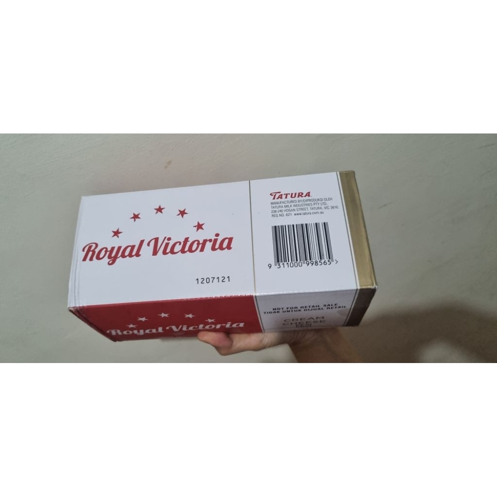 

RB Royal Victoria Tatura Cream Cheese 2kg ED APRIL 2026