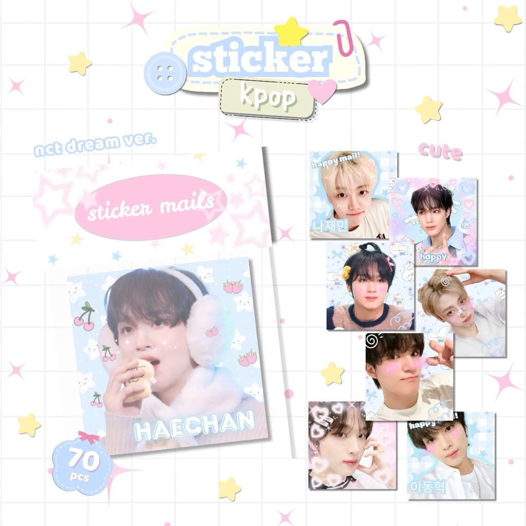 

STICKER SELLKOR NCT DREAM FREEBIES