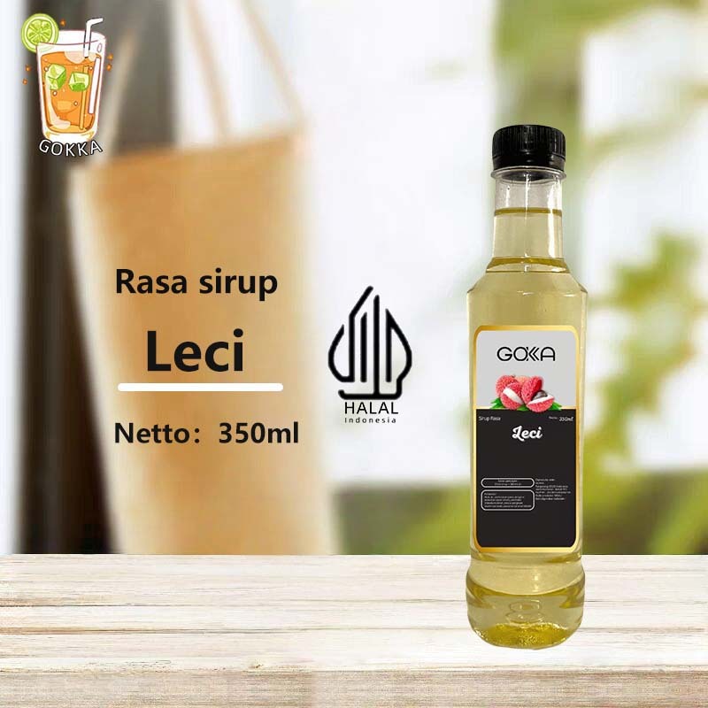 

GОKKA Syrup / Leci Flavoured Sirup / Sirup Leci 350ML International Halal