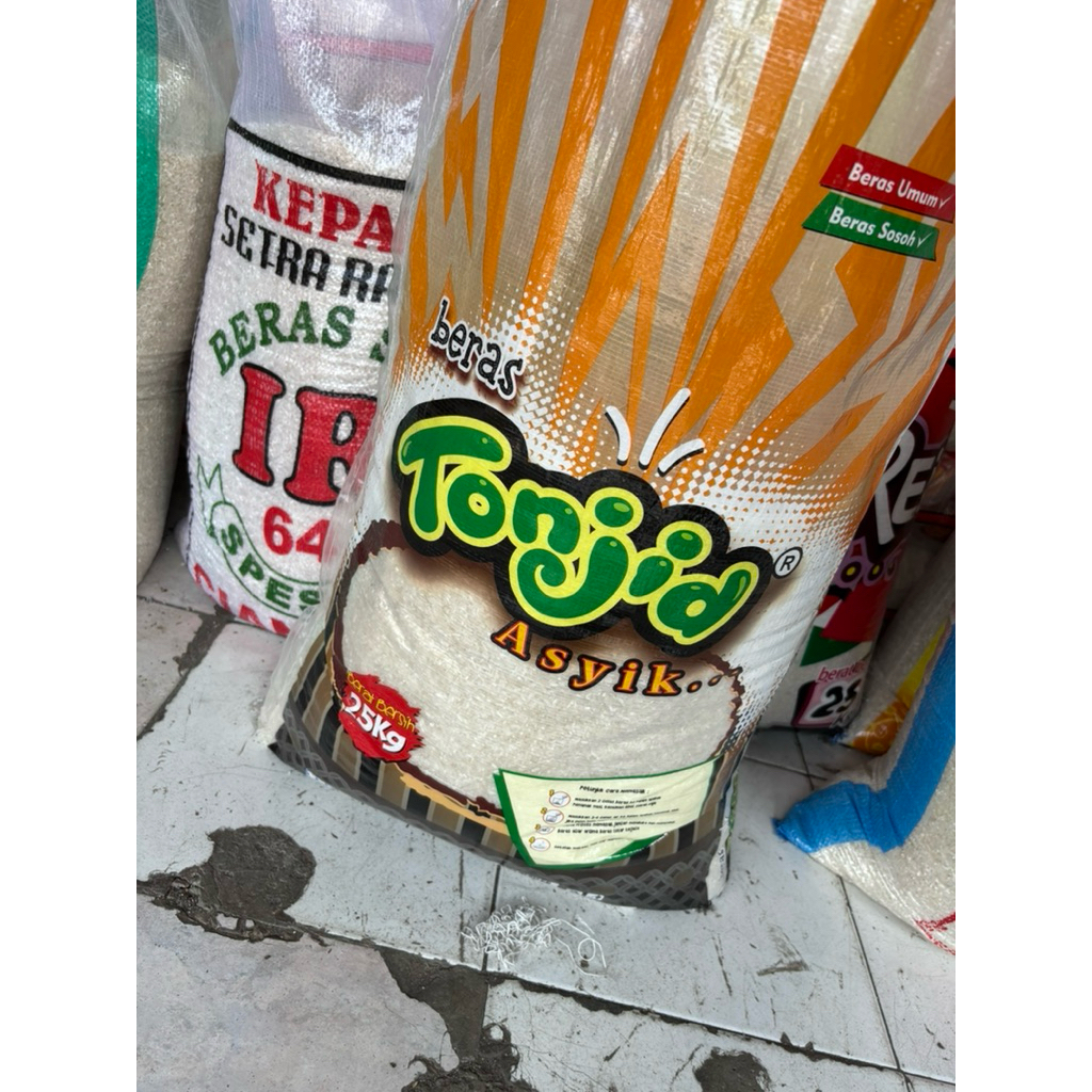 

TONJID beras putih bersih