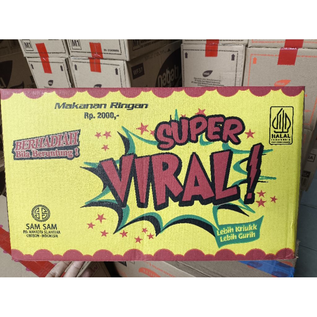 

1 dus ciki super viral banjir uang isi 40 bungkus