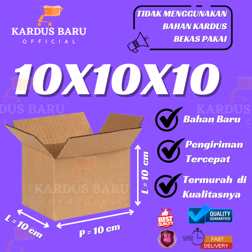 

Kardus 10x10x10 | Kardus Kecil | Packing Aksesoris | Box Corrugated B Flute Tebal dan Kuat | Kardus Packing Online