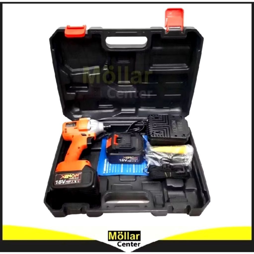 XENON CDOW1845 Cordless Impact Wrench 18V/ Alat Pembuka Baut Xenon