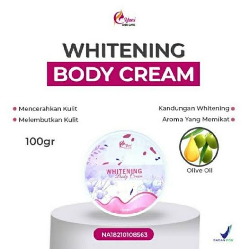 Whitening Body cream/body Bleaching Yoni Skincare