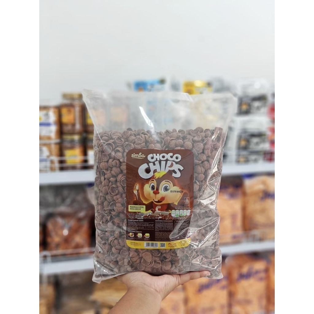 

SIMBA CHOCO CHIPS Coklat dan Strawberry 950gr