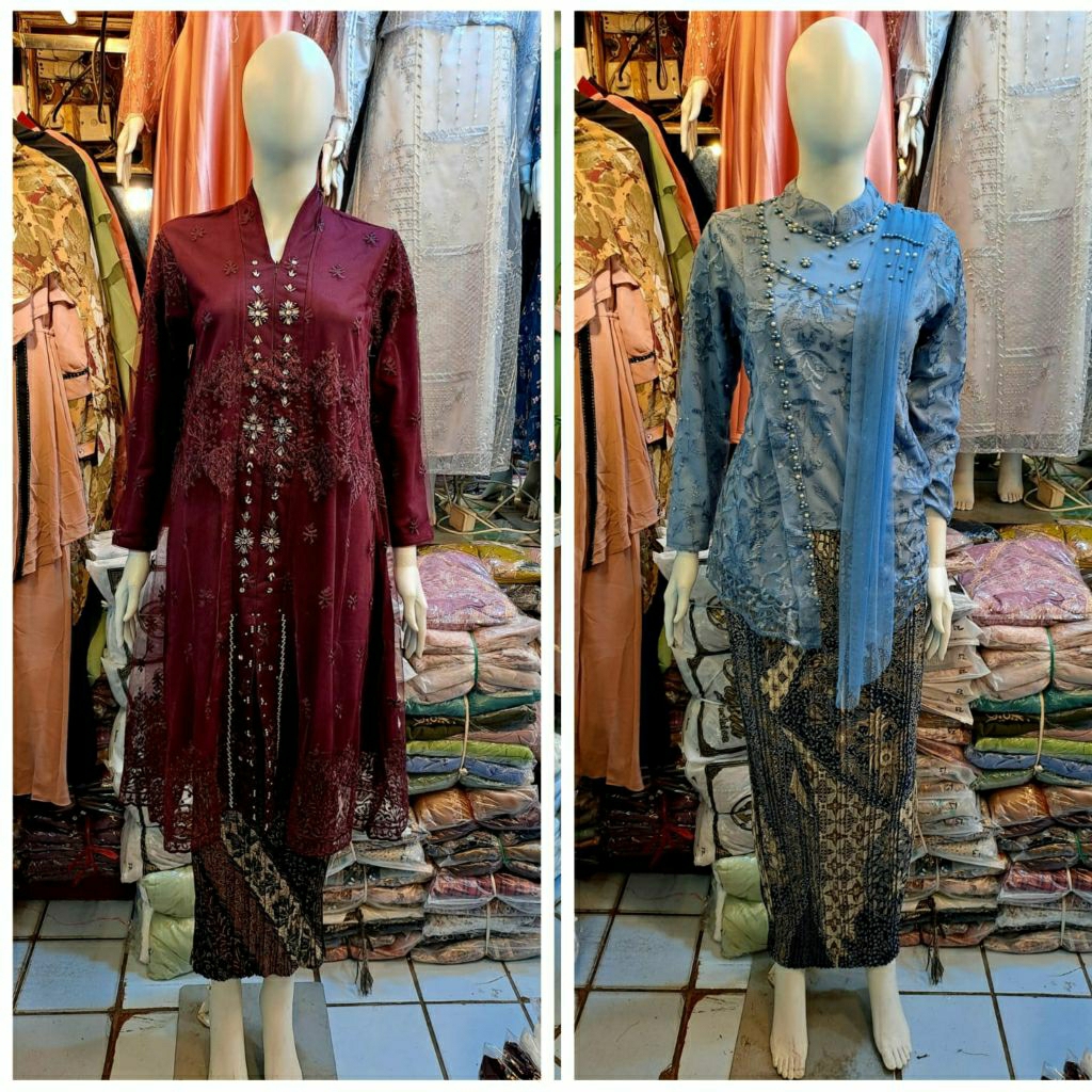 setelan kebaya rok batik