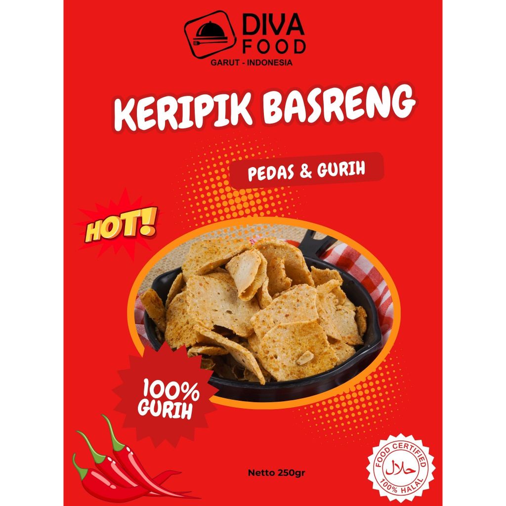 

Keripik Basreng 200 gram -Diva.Food