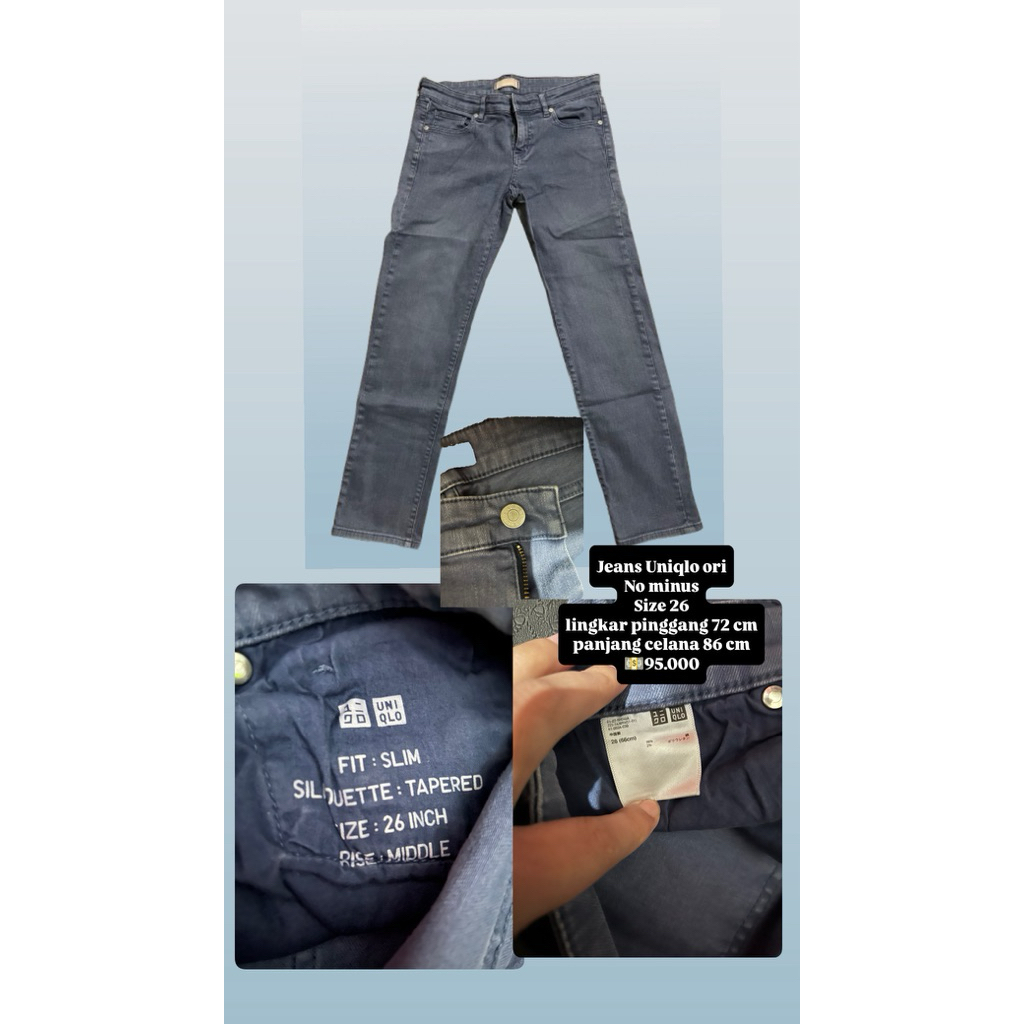 Preloved Jeans Uniqlo