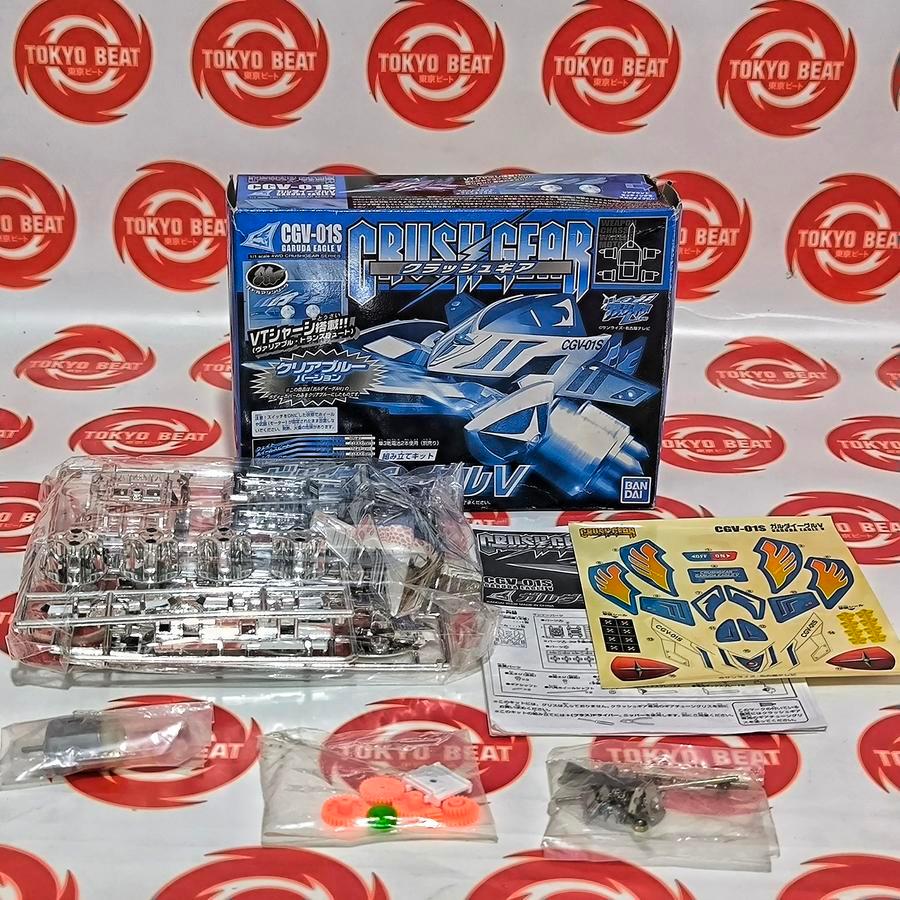 CRUSH GEAR TURBO GARUDA EAGLE SILVER CHROME PLATING VERSION LIMITED