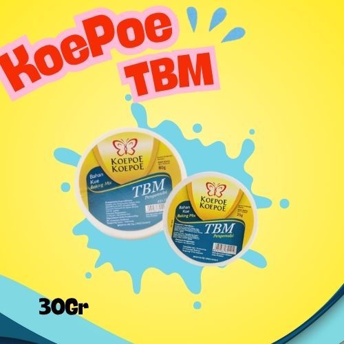 

KOEPOE KOEPOE BAHAN KUE BAKING MIX TBM PENGEMULSI 30G 1 PAK /6 PCS