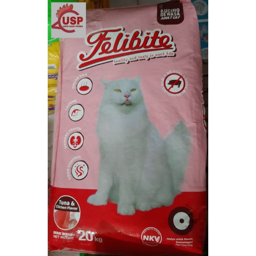 PAKAN KUCING FELIBITE DONAT 1 SAK 20 KG
