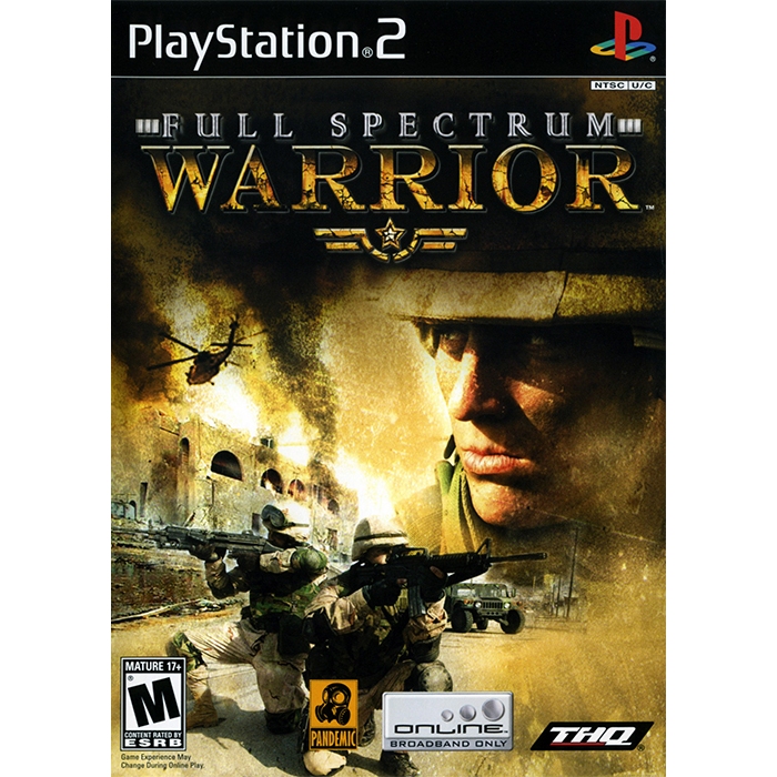 Kaset Playstation 2 - Full Spectrum Warrior