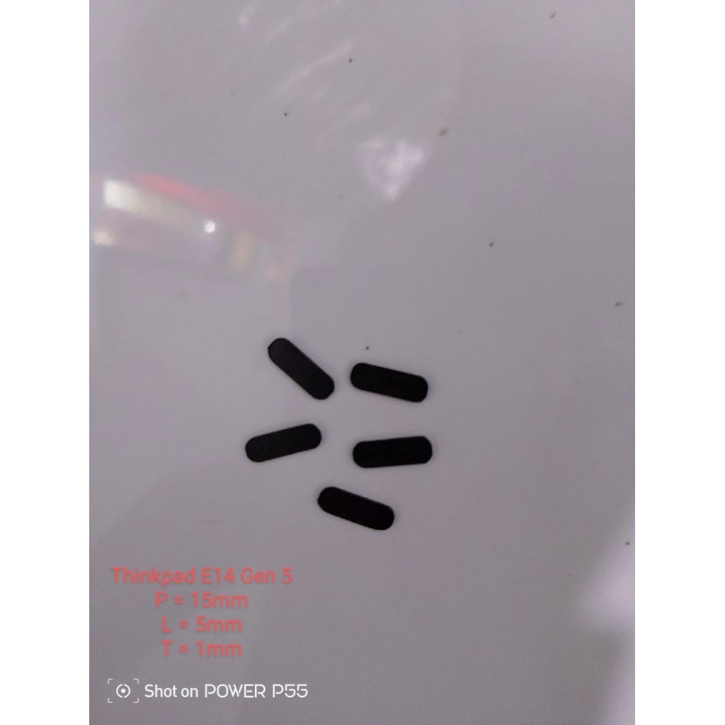 DIY Karet Bantalan Laptop Lenovo ThinkPad E14 Gen 5 harga satuan Special Ramadan Ramadhan
