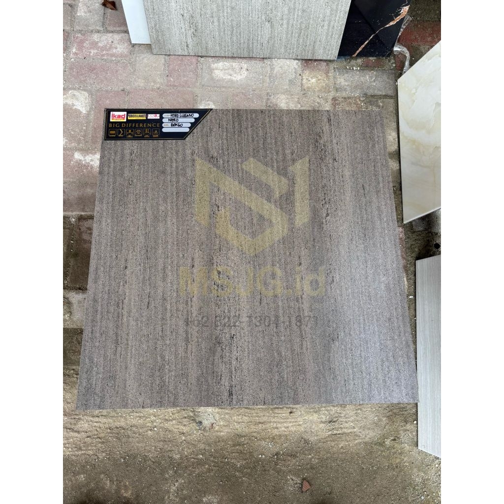 Granit Murah 60x60 Ikad HTGD Lugano Nero