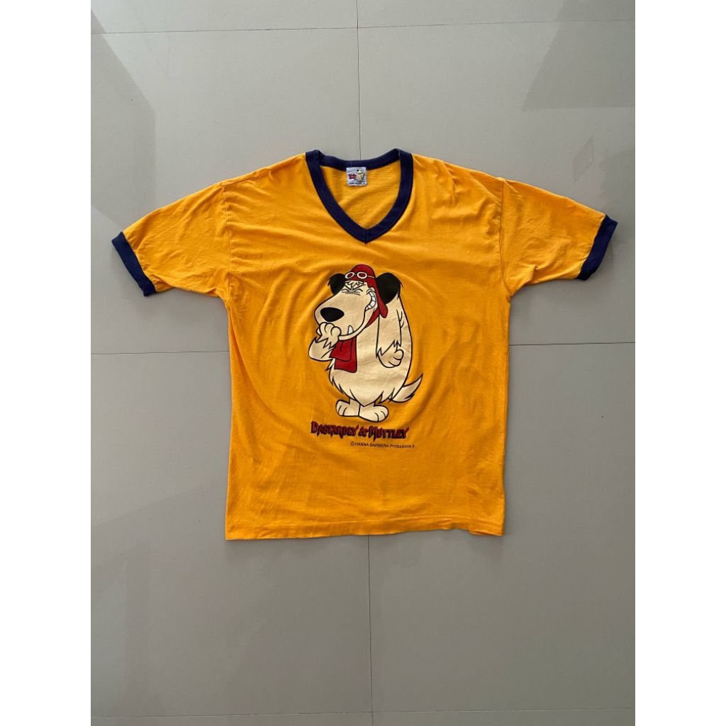 KAOS TSHIRT VTG WACKY RACES DASTARDLY & MUTTLEY