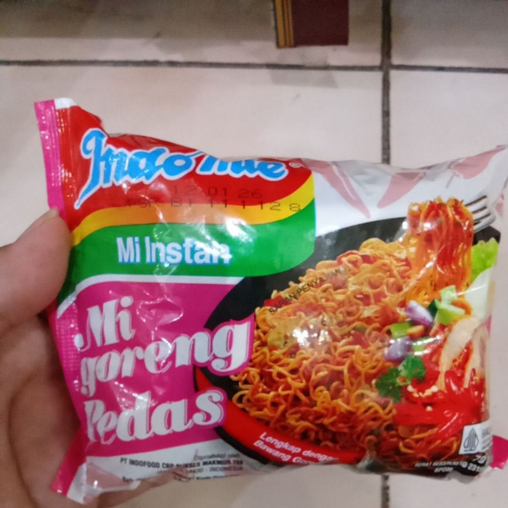 

Indomie Mi Instan Mi Goreng Pedas 79gr