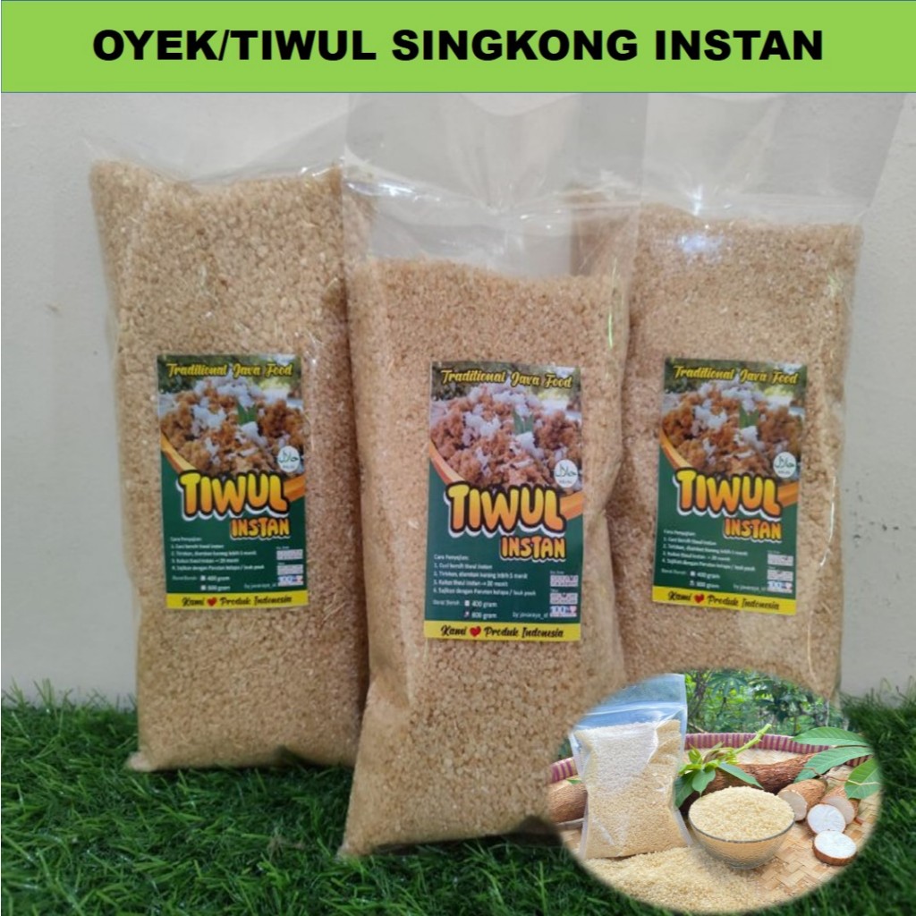

Oyek Singkong 800 gram, Oyek Makanan Sehat Rendah Kalori