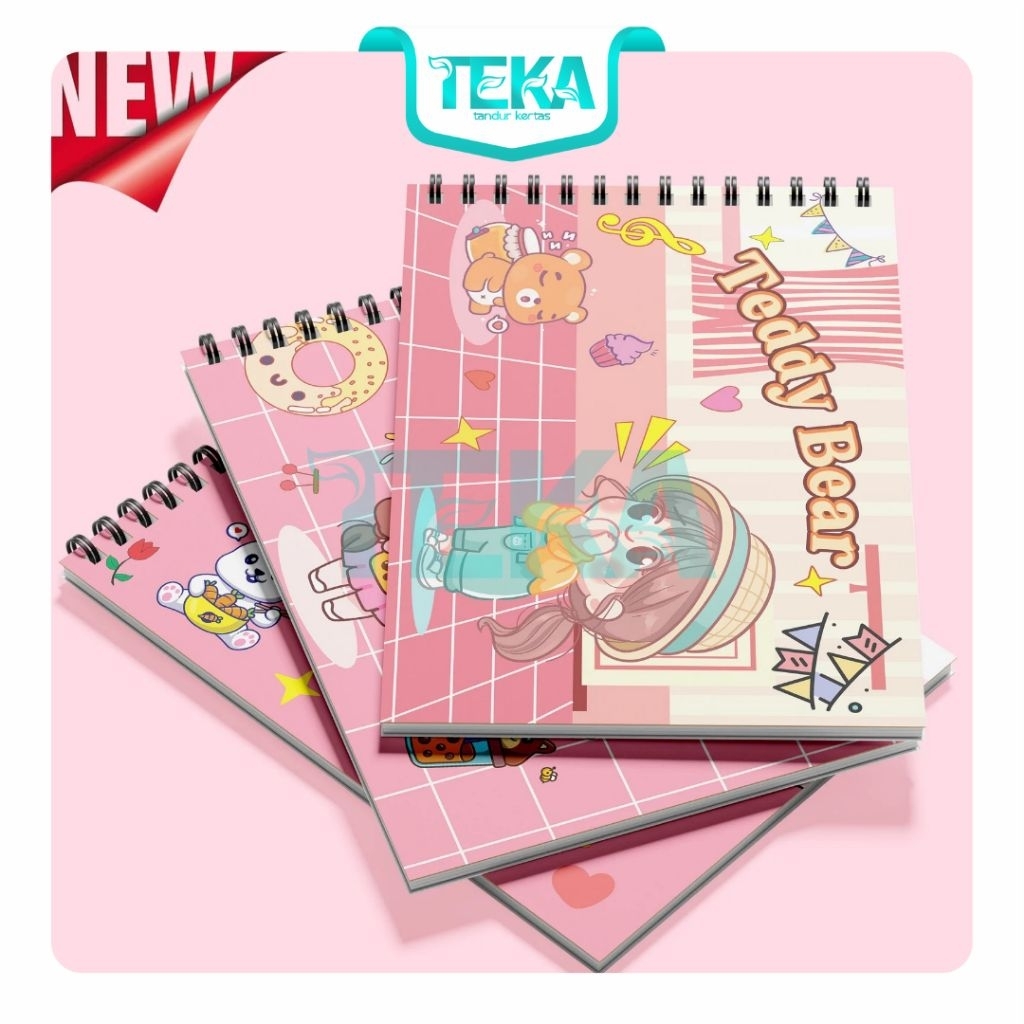 

TEKA Drawing Book A4 Aesthetic Buku Menggambar Anak Buku Gambar Sketsa 30 Lembar Sketchbook Premium