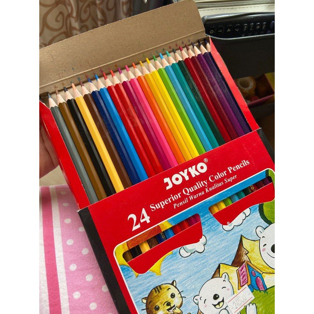 

Joyko Superior Quality Color Pensil Kualitas Supér 12