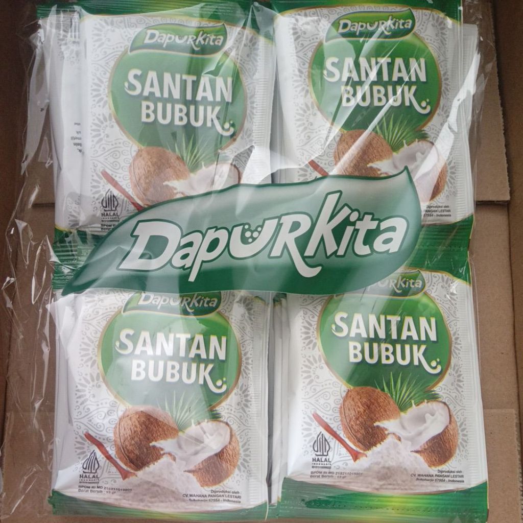 

Santan Bubuk DapurKita 13g (1Renteng10Sachet)