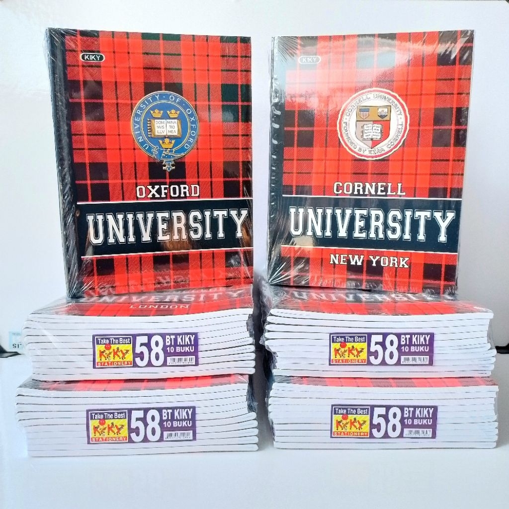 

Buku Tulis Kiky 58 Lembar Campus ( Pak 10 Buku ) [ Original ]