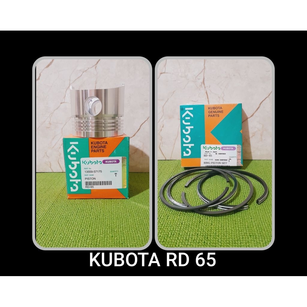 RD 65 PISTON RING SET MESIN DIESEL KUBOTA RD65