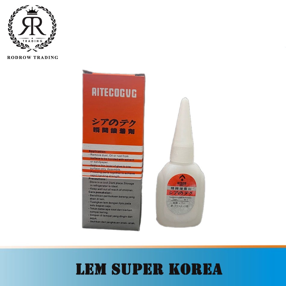 

Lem Super Glue Korea Altecogvg 17 ml