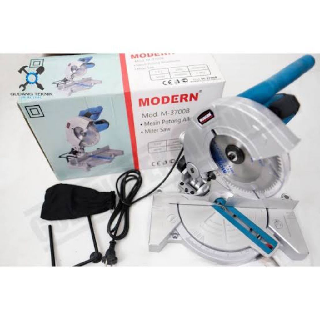 mitter saw modern M3700B mesin potong alumunium