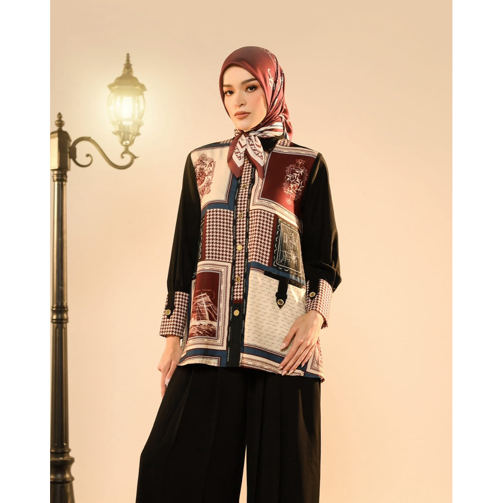 ZS DIANA BLOUSE NOSTALGIC AVENUE