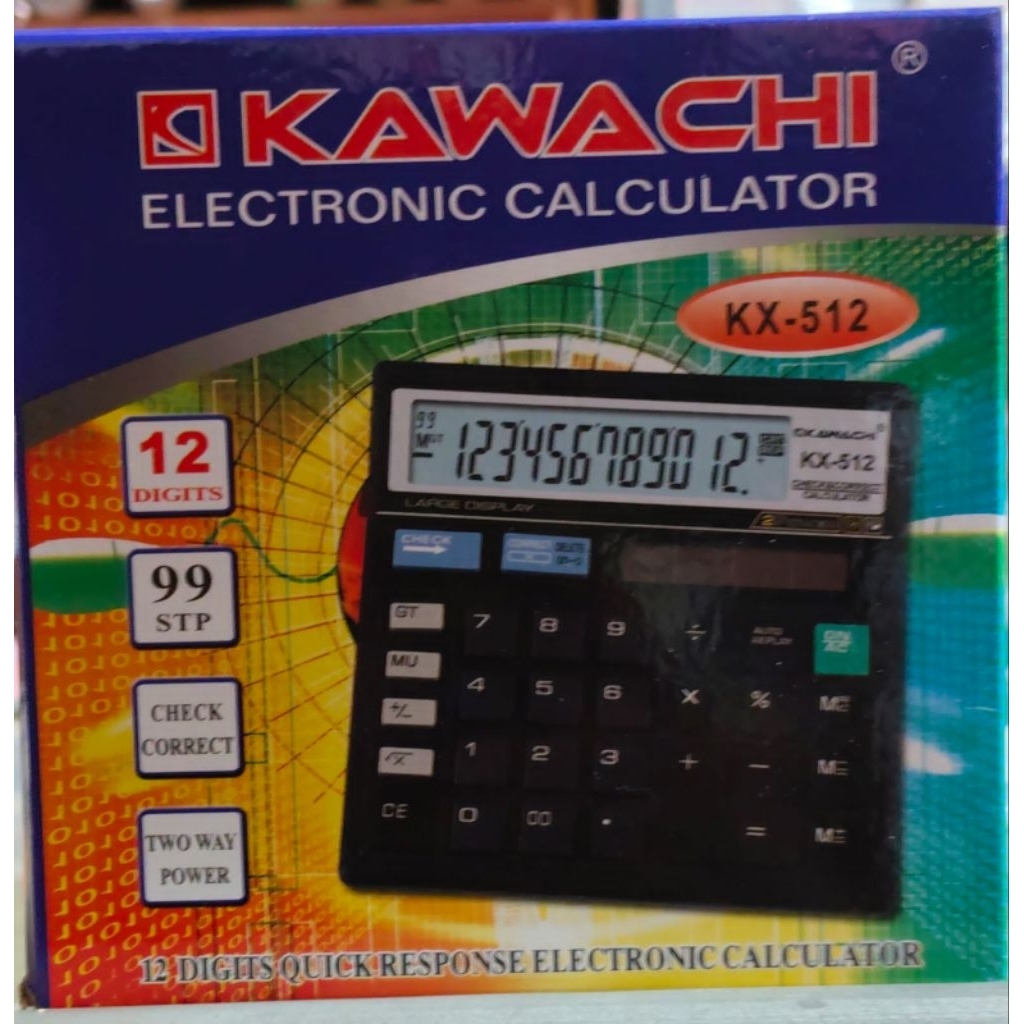 

CALCULATOR KAWACHI KX 512