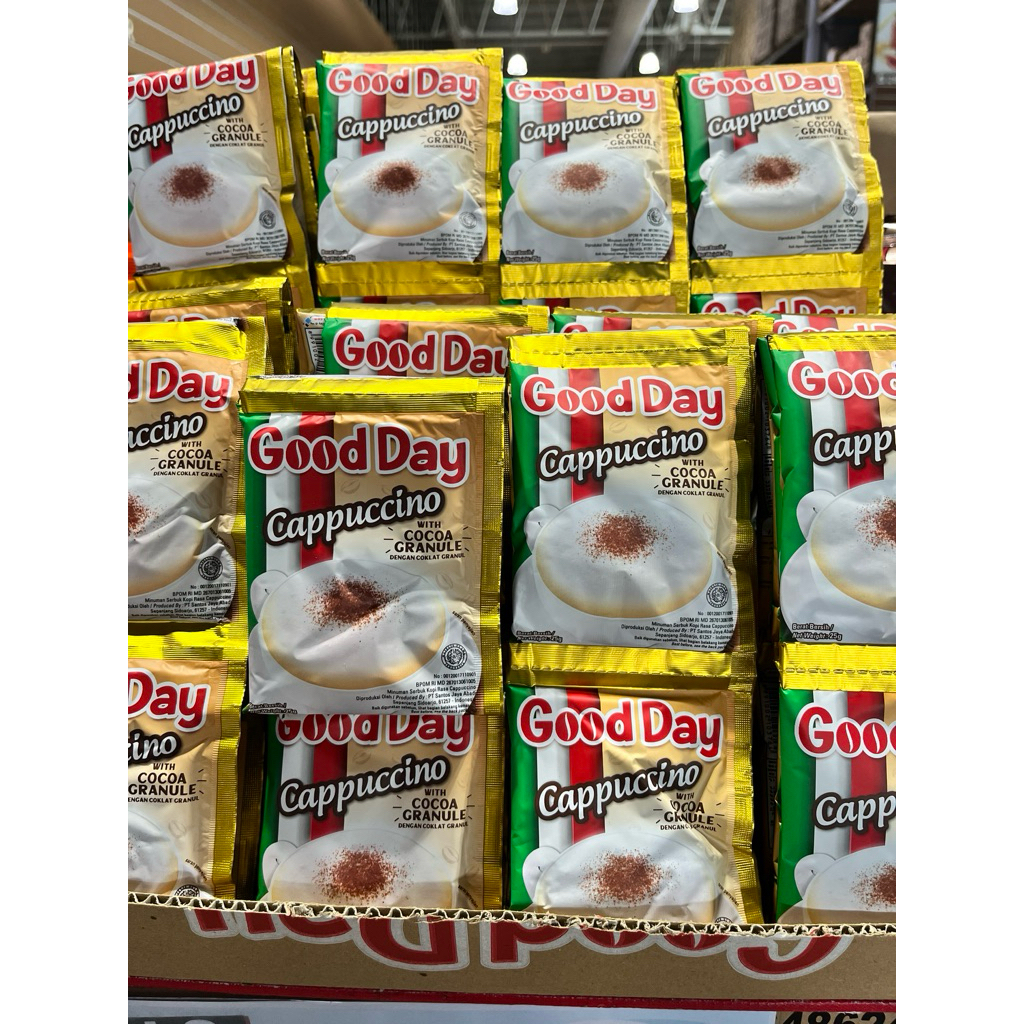 

Good Day Cappuchino Renteng isi 10 sachet