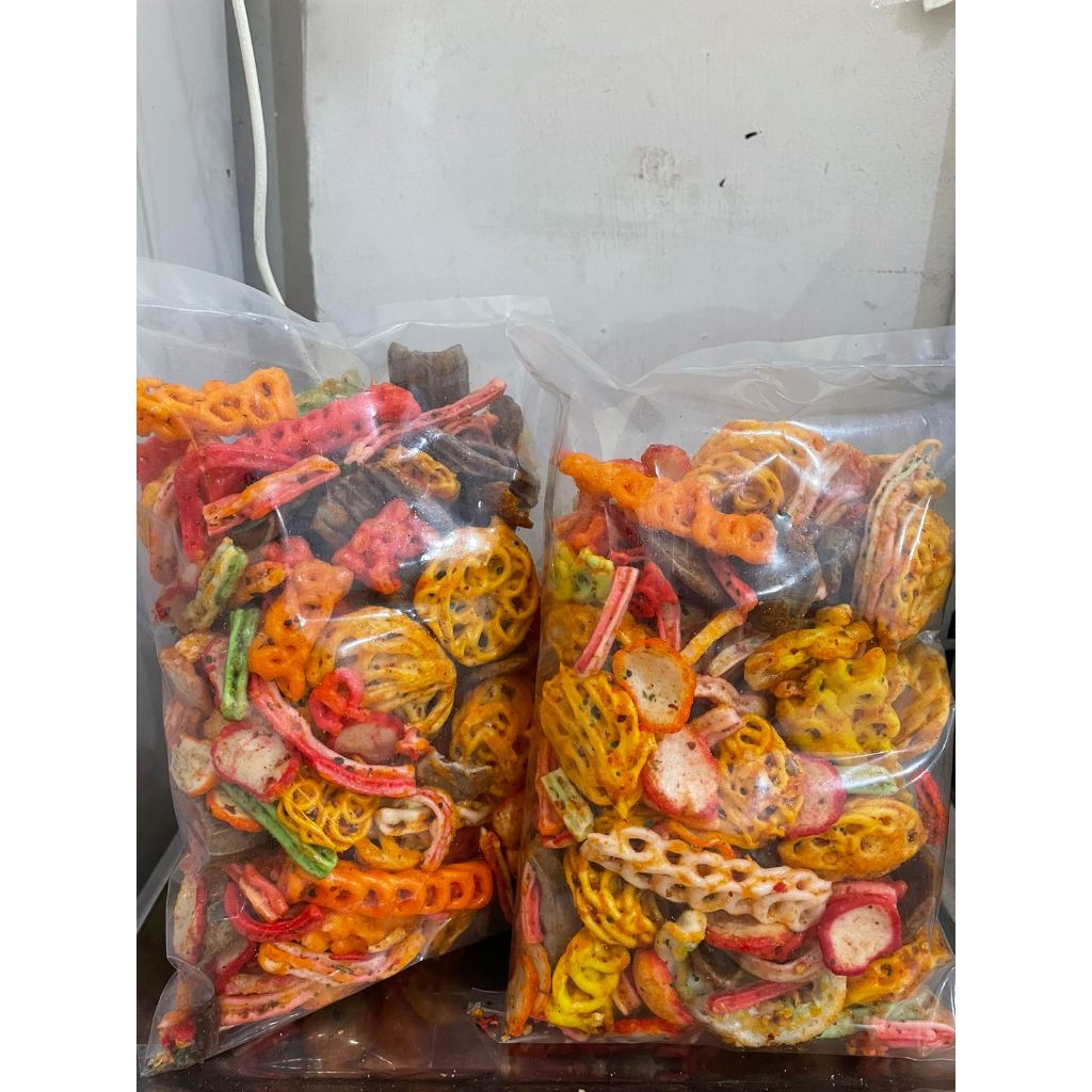 

Kerupuk Seblak Mix 250gr