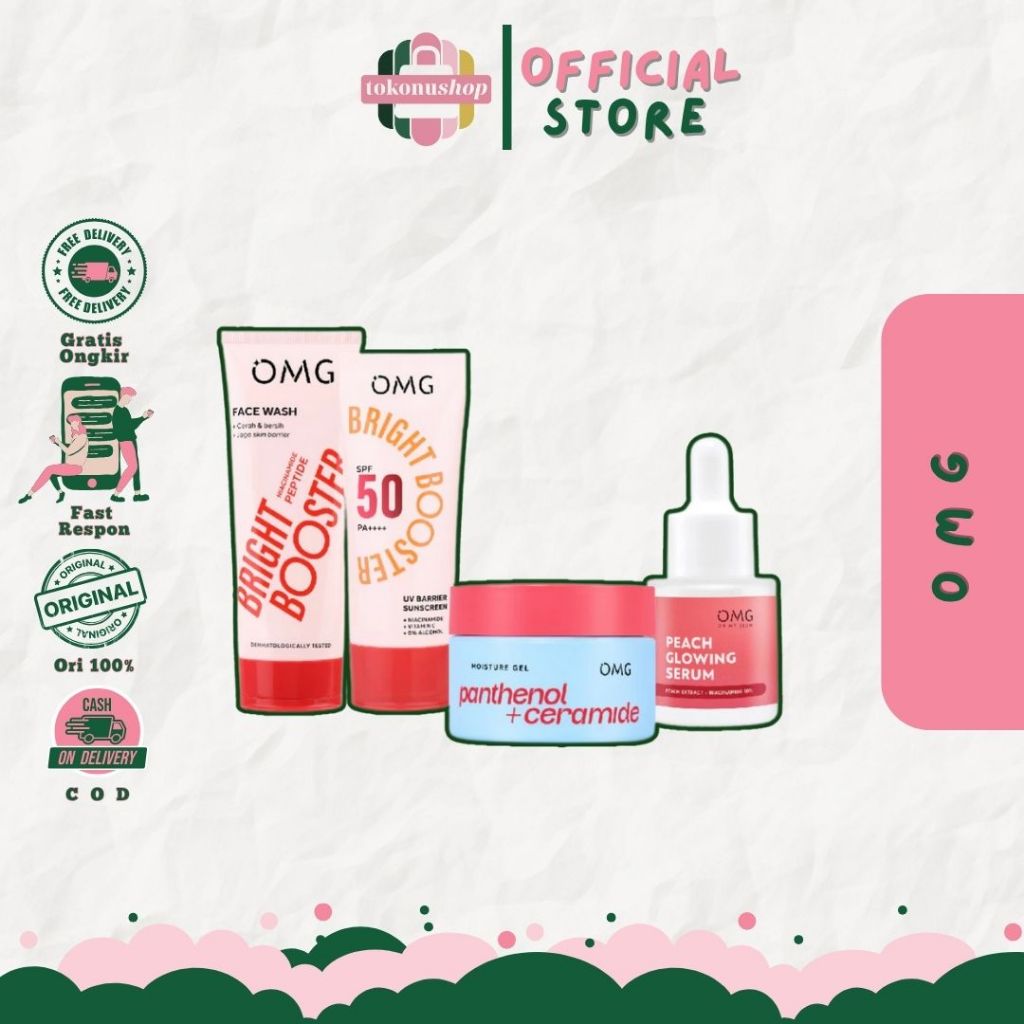 OMG OH MY GLOW PAKET BRIGHTENING SKINCARE