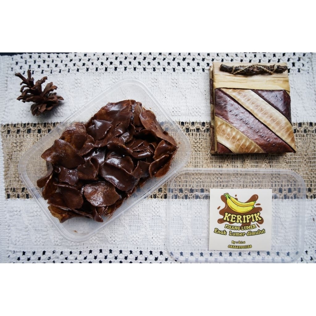 

Keripik Pisang Lumer Coklat