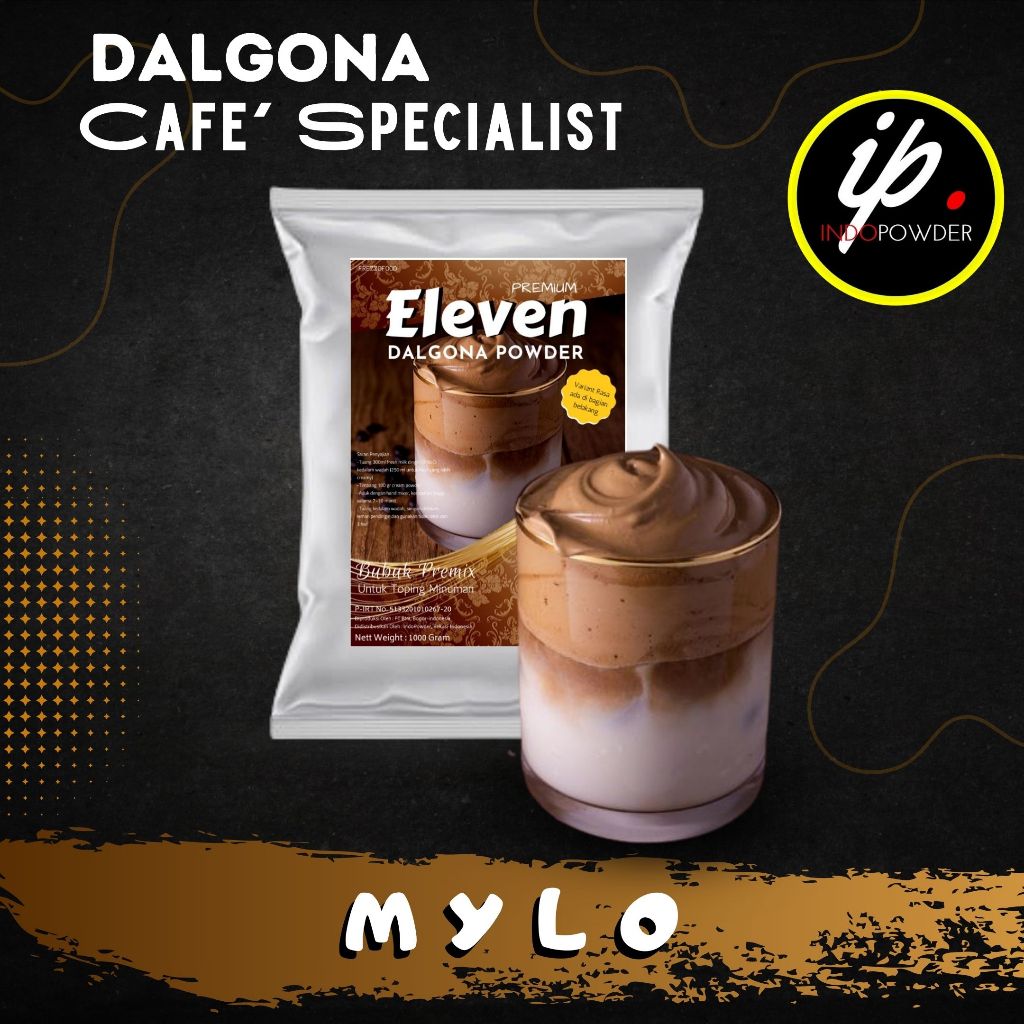 

IP Jakarta - Bubuk DALGONA MYLO 1Kg anti gagal untuk Cafe dan Usaha Minuman Kekinian