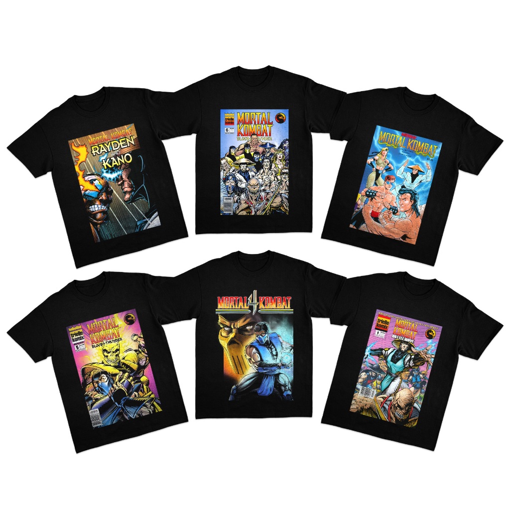 POPJADOEL KAOS PE VINTAGE | MORTAL KOMBAT SERIES | 2