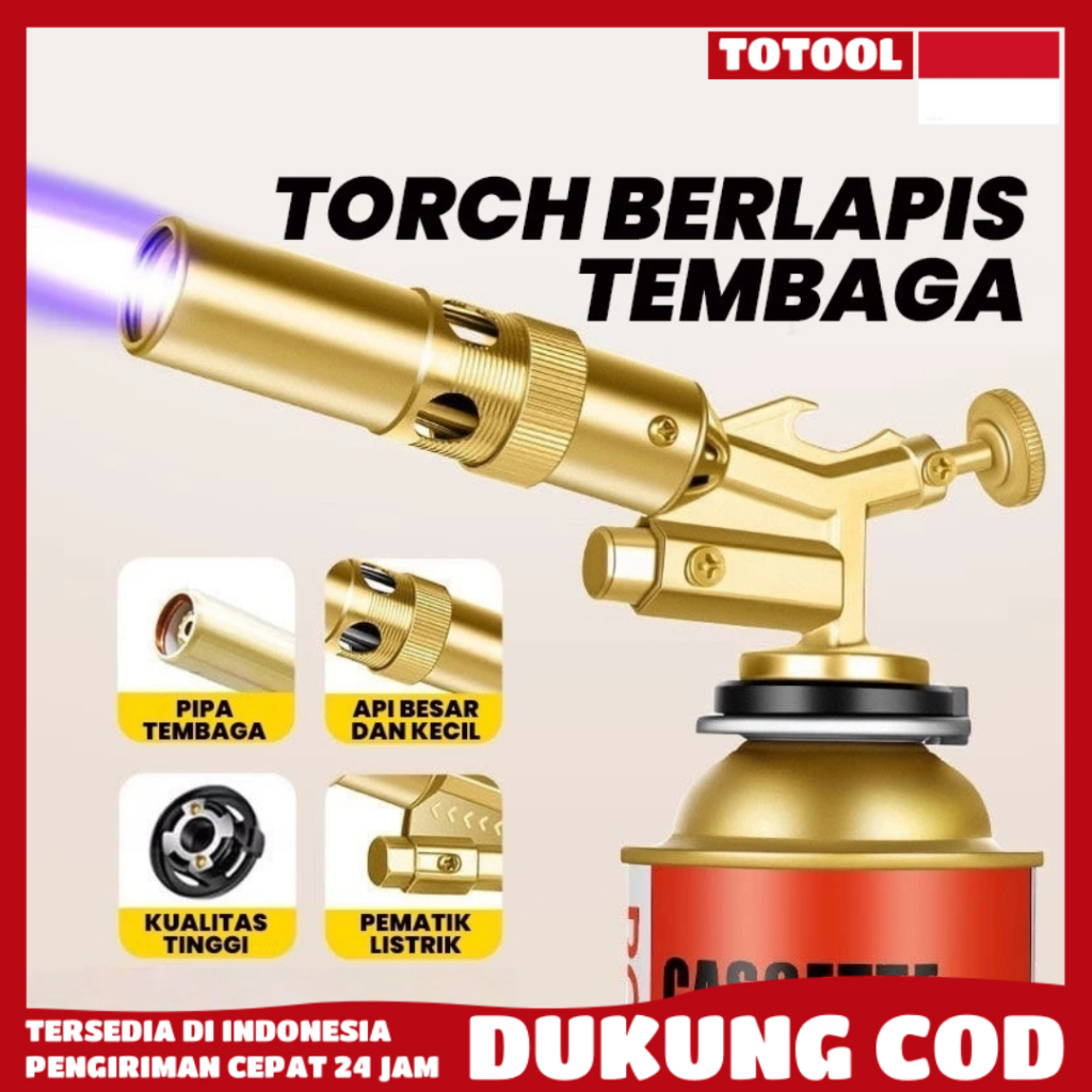 [COD]Flame Gun Gas / Kepala Gas Torch Portable / Flame Gun Pemantik Flame Gun Gas
