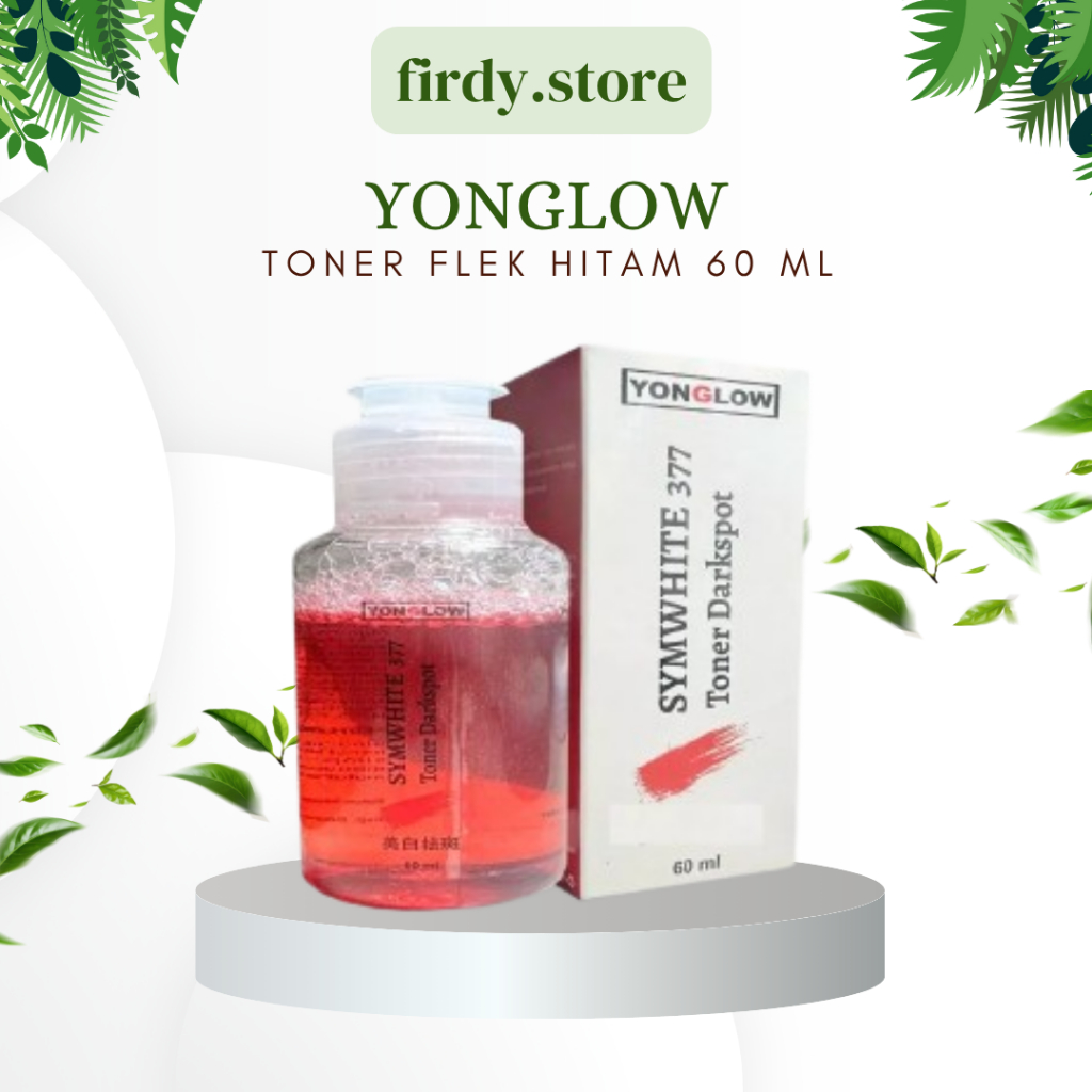 Yonglow Toner Flek Symwhite 377 BPOM Penghilang Flek Noda Hitam Jerawat Mencerahkan Kulit Kusam