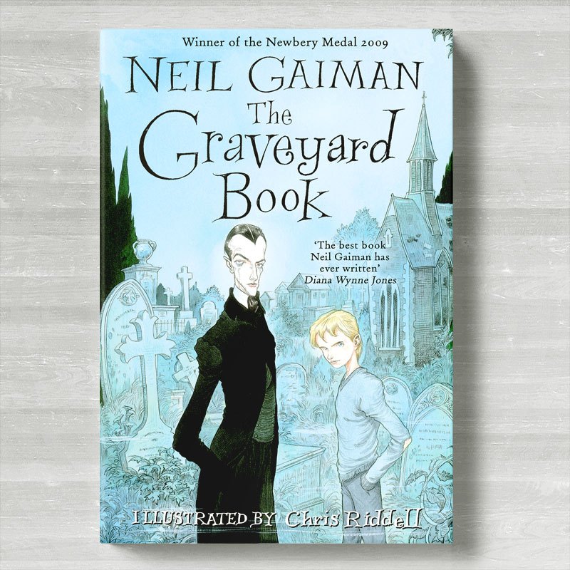 The Graveyard Book (illustrated) by Neil Gaiman