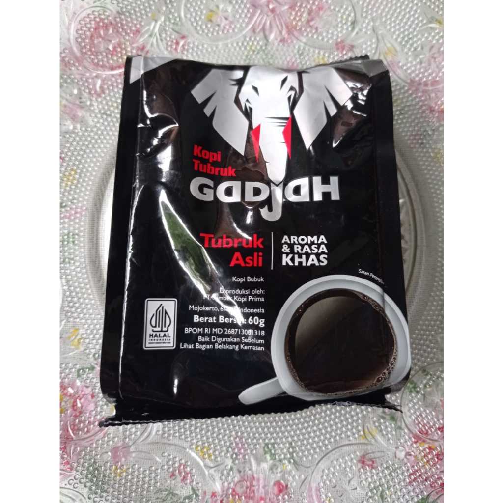 

KOPI TUBRUK GADJAH 60 GRAM