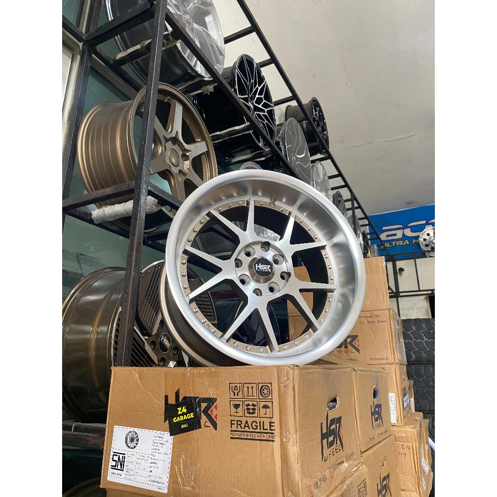 Hsr Dogiyai Ring 16 Lebar 75/9 ET 35/25 Velg Mobil Celong Lobang Baut 4