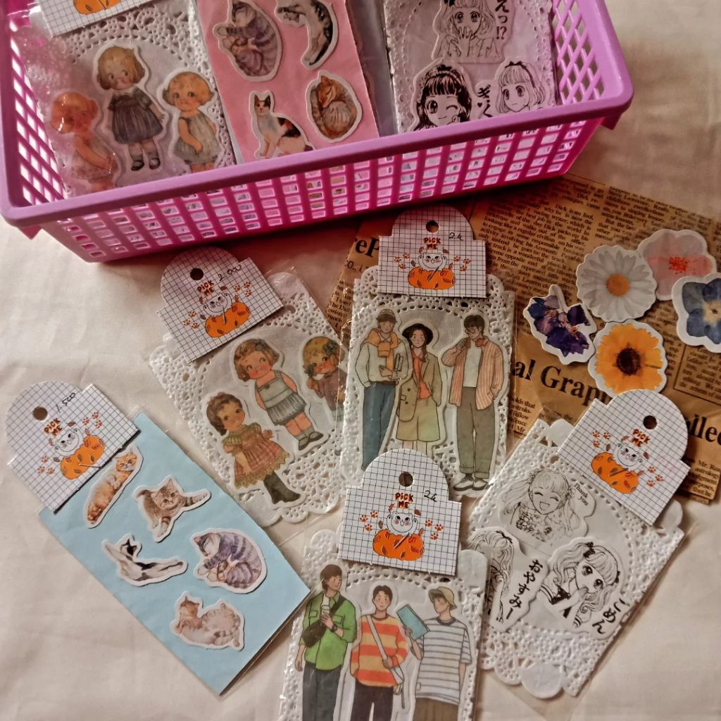 

Sharing Isi 5 Stiker Kertas Dekorasi