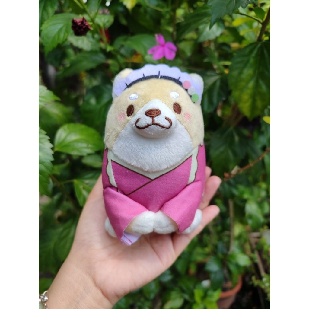 boneka kecil shiba kostum sk japan